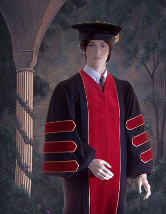 doctoral robe form