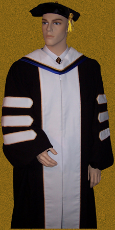 custom doctoral gown